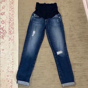 AG brand maternity jeans